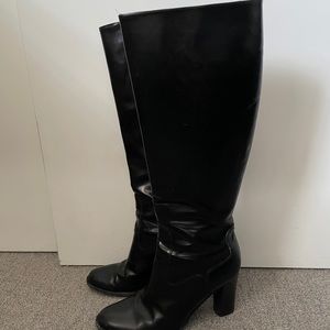 Cole Haan black Leather Boots